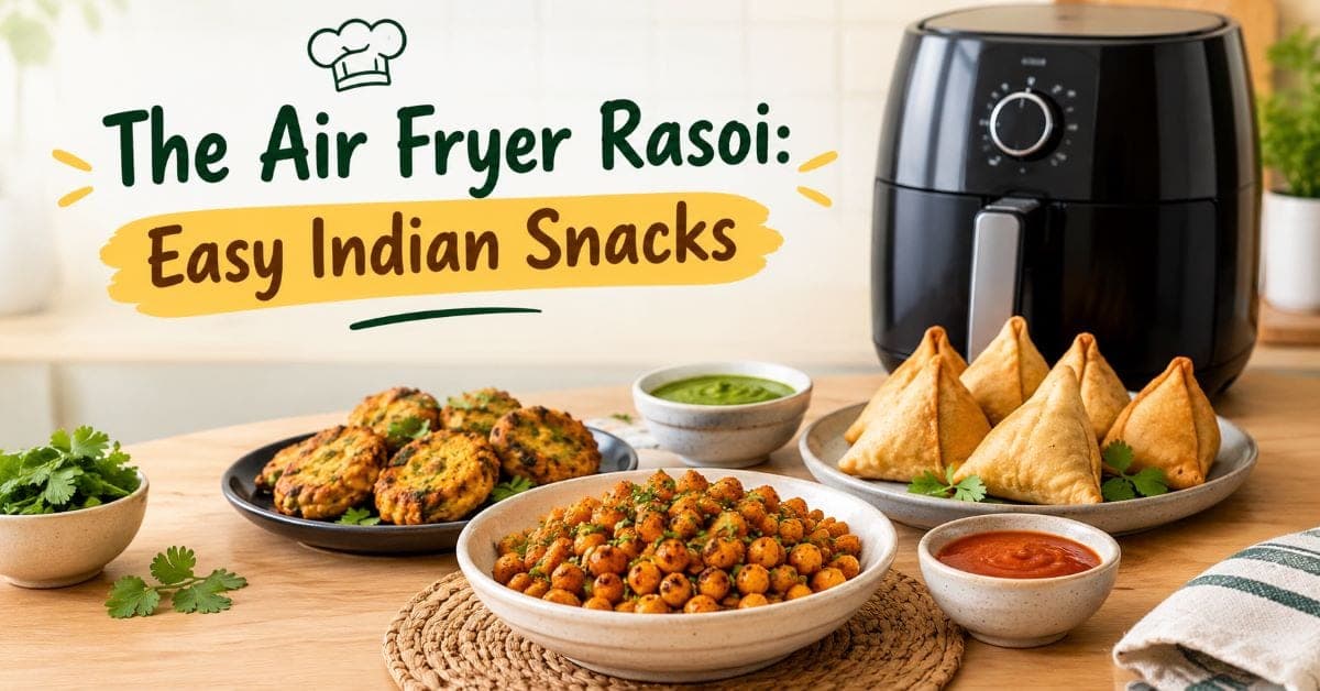 The Air Fryer Rasoi: Easy Indian Snacks