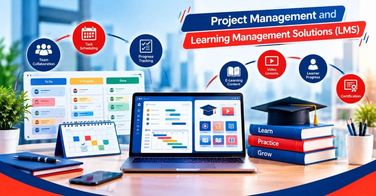 Project Management and Learning Management Solutions (LMS)